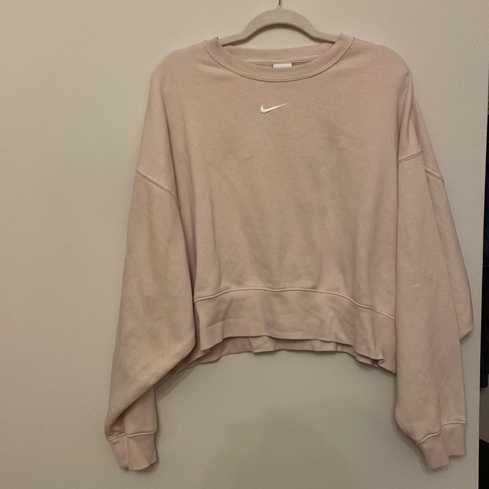 Nike Women's Sportswear Essentials Oversized Fleece Crewneck Sweatshirt - XS